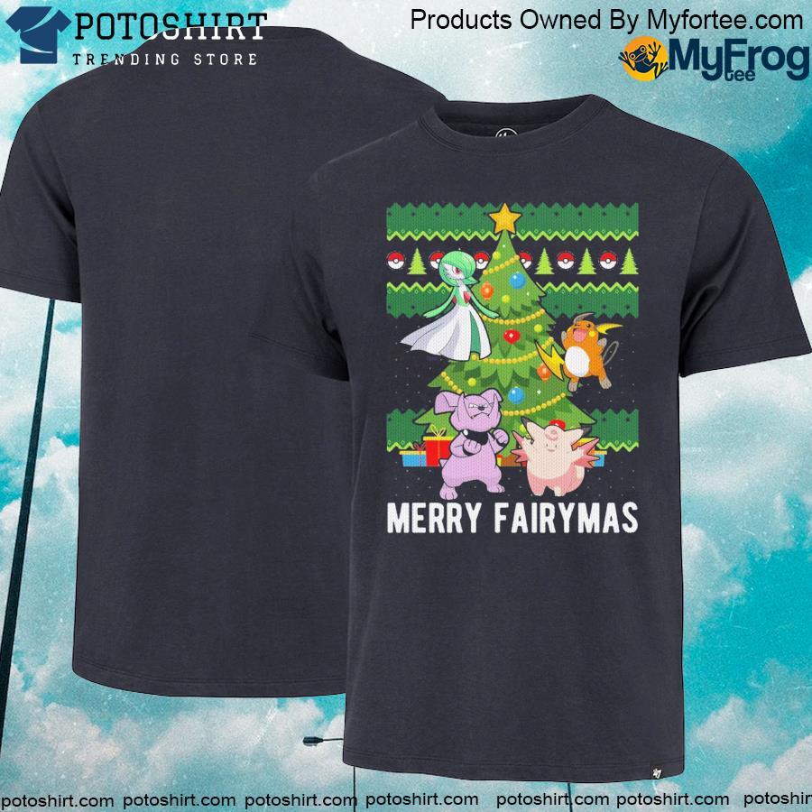 Official merry Fairy Pokemon Ugly Christmas Sweater