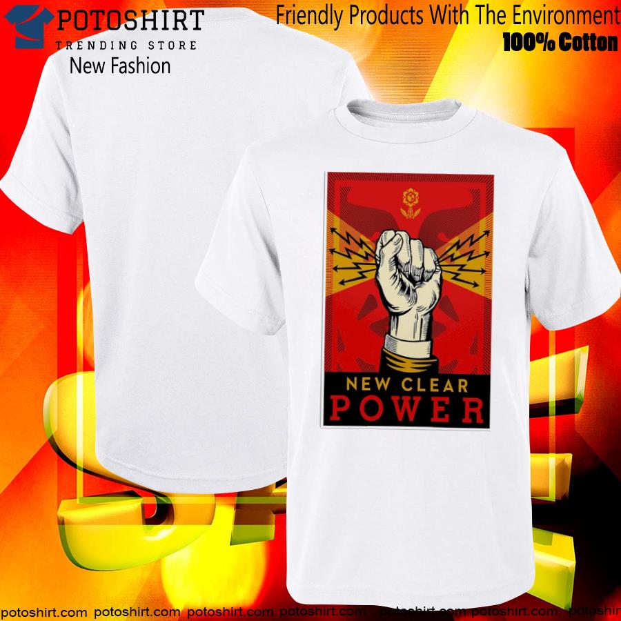 Official new clear power Germany show poster shirt