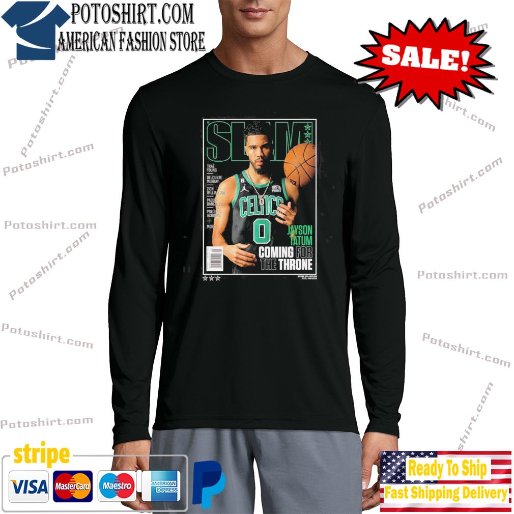Jayson Tatum Slam Dunk Lightweight Hoodie for Sale by RatTrapTees