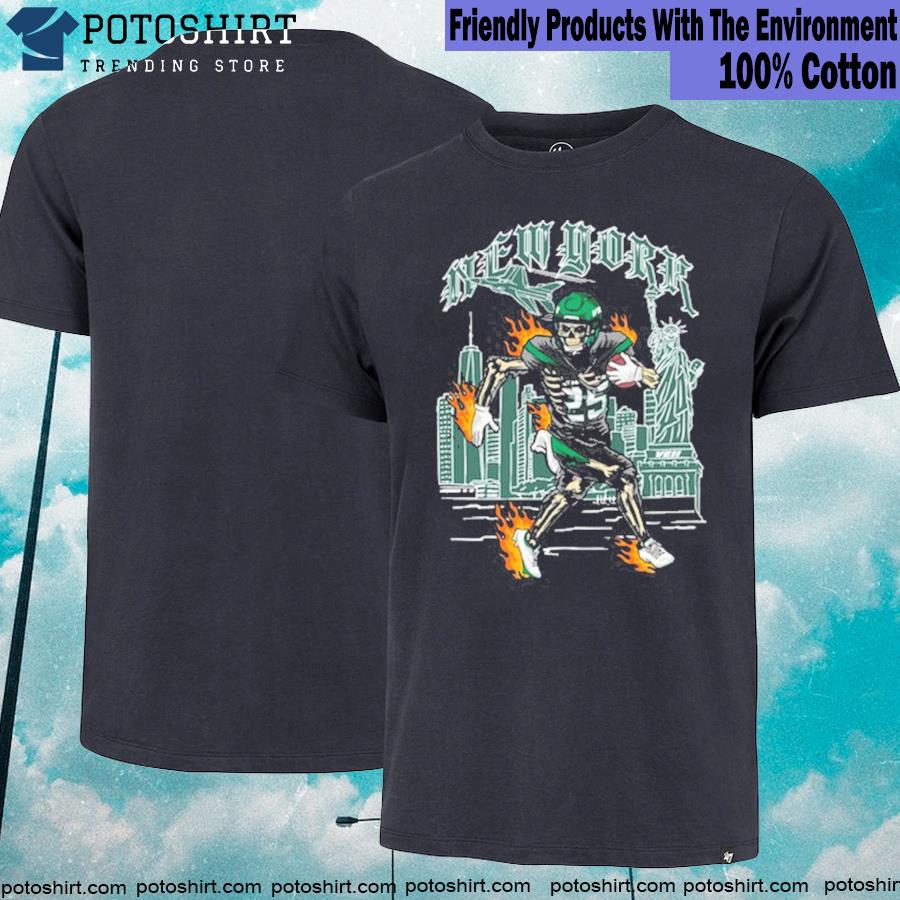 Official new York Jets Ty Johnson skelection Shirt
