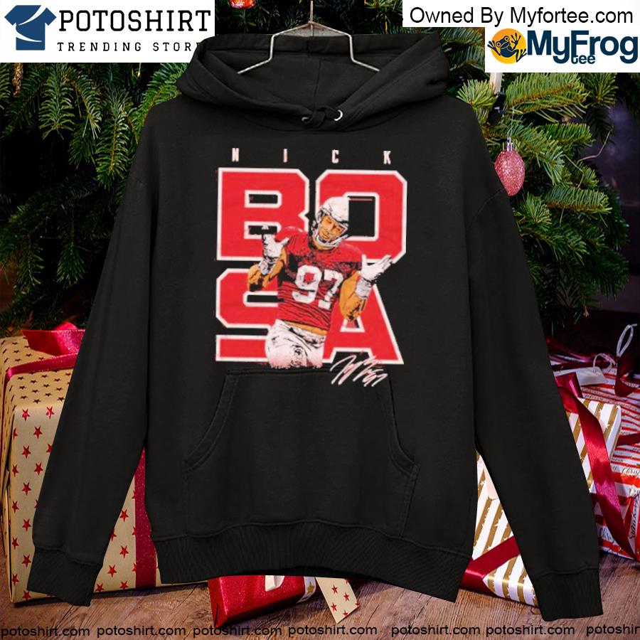 Nick Bosa San Francisco Shrugs shirt, hoodie, sweater, long sleeve