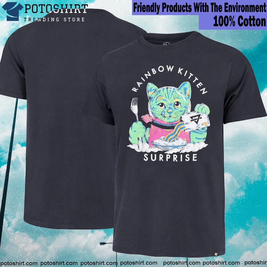 Official rainbow Kitten Surprise Kitty Shirt