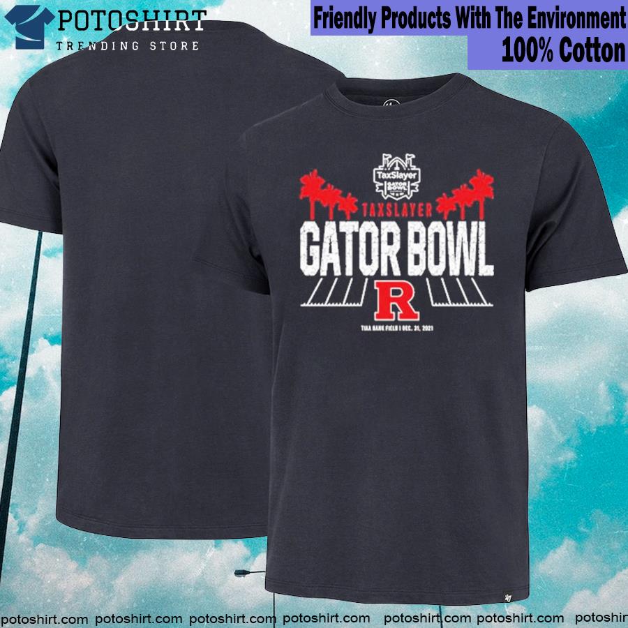 Official rutgers Scarlet Knights Taxslayer Gator Bowl 2022 T-Shirt