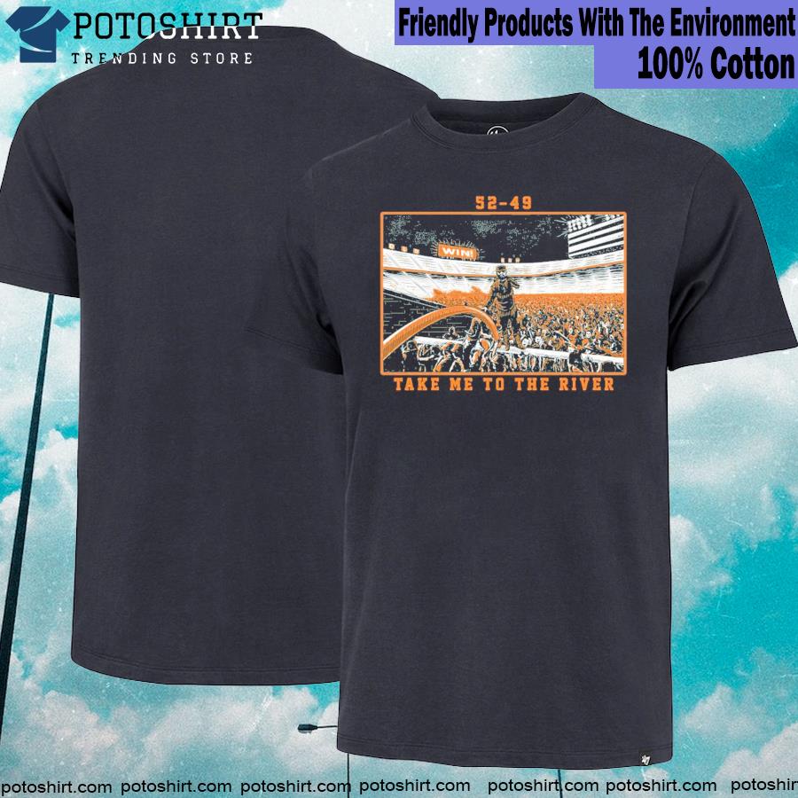 Official tennessee 52-49 Alabama Win Take Me To The River Shirt