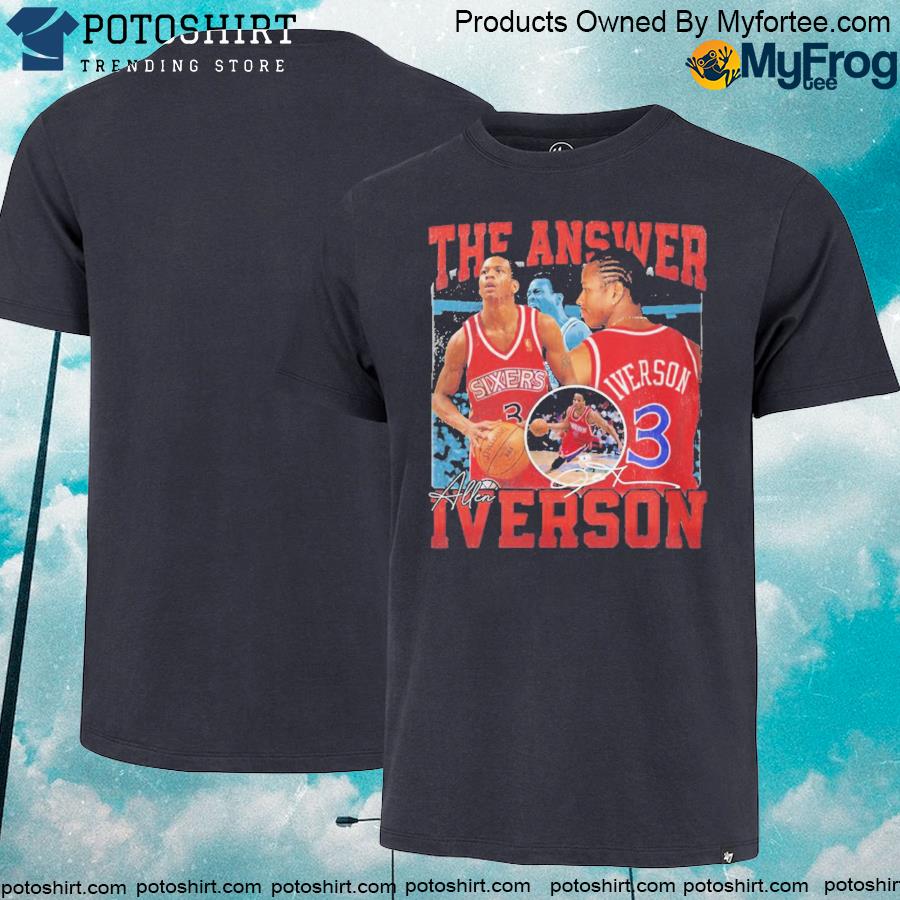 Official the Answer Iverson Shirt, Allen Iverson Legend T-Shirt