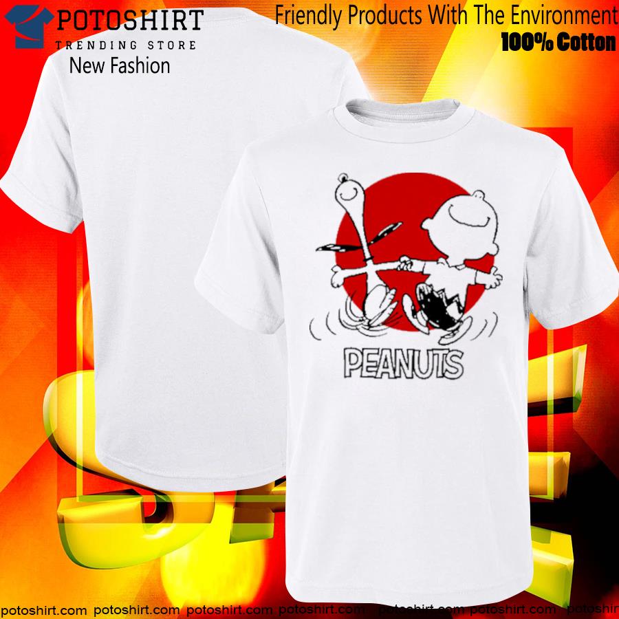 Official the Peanuts Charlie Brown And Snoopy Dancing T-Shirt