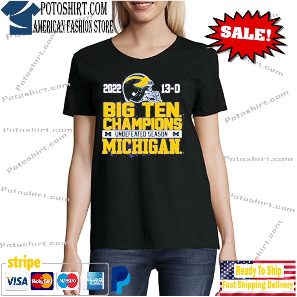 Nice University Of Michigan Football 2022 Big Ten Champions 13 0