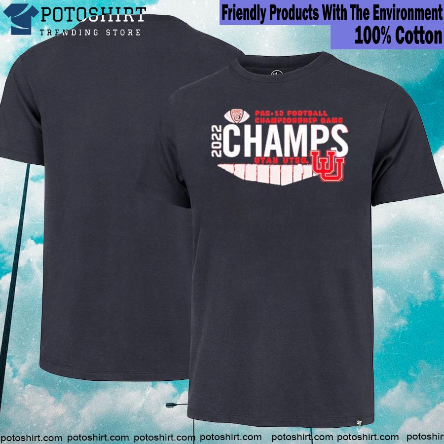 Official utah Utes PAC-12 Football championship game champs T-shirt