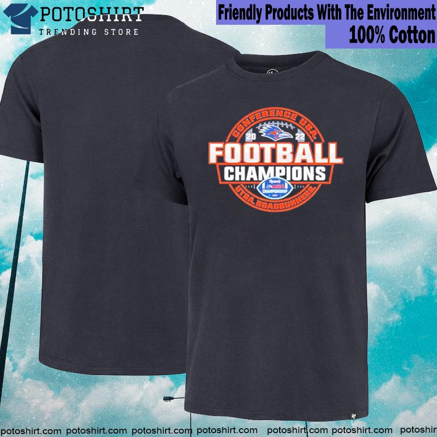 Official uTSA Roadrunners 2022 Football Conference C-USA championship T-shirt