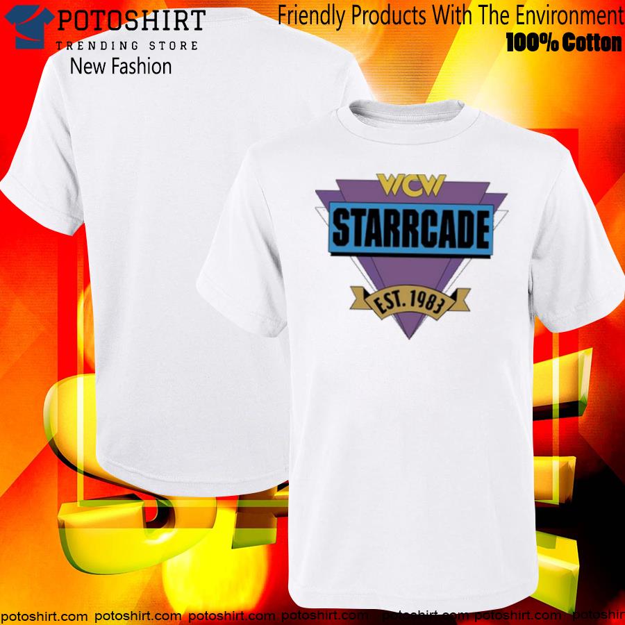 Official wcw starrcade est 1983 shirt