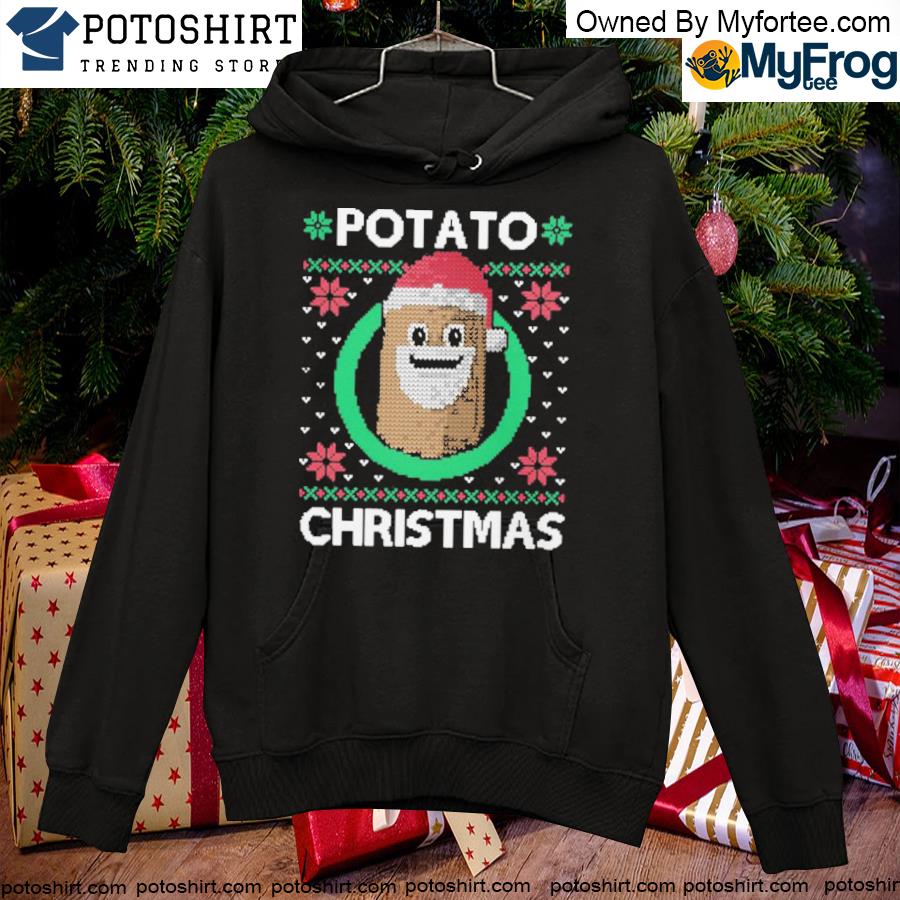 Potato potato Ugly Christmas sweater hoodie