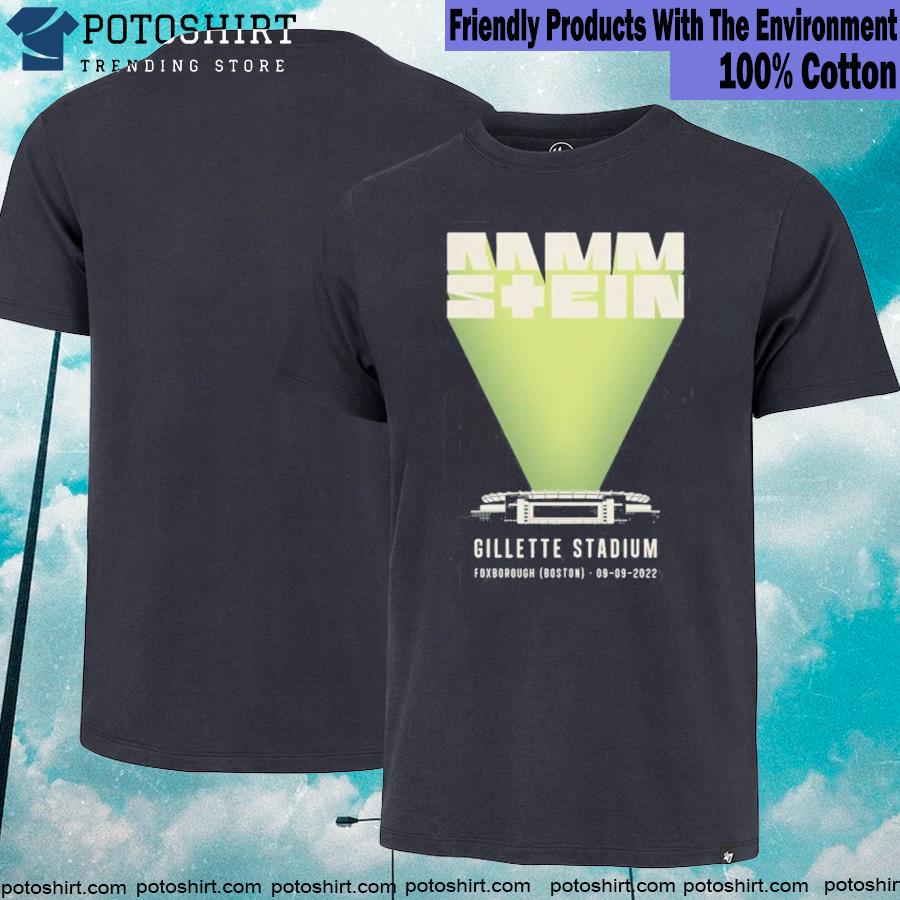 Rammstein GIllette Stadium Foxborough Boston 2022 Tour Shirt