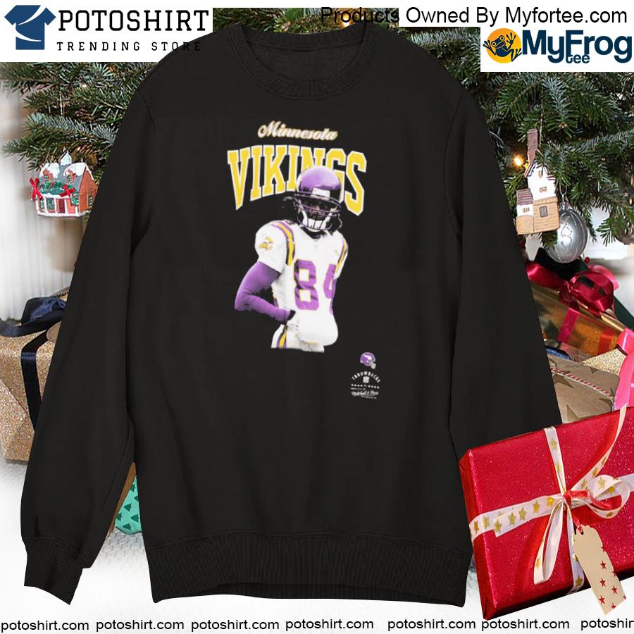 Men's Minnesota Vikings Randy Moss Mitchell & Ness Purple Legacy