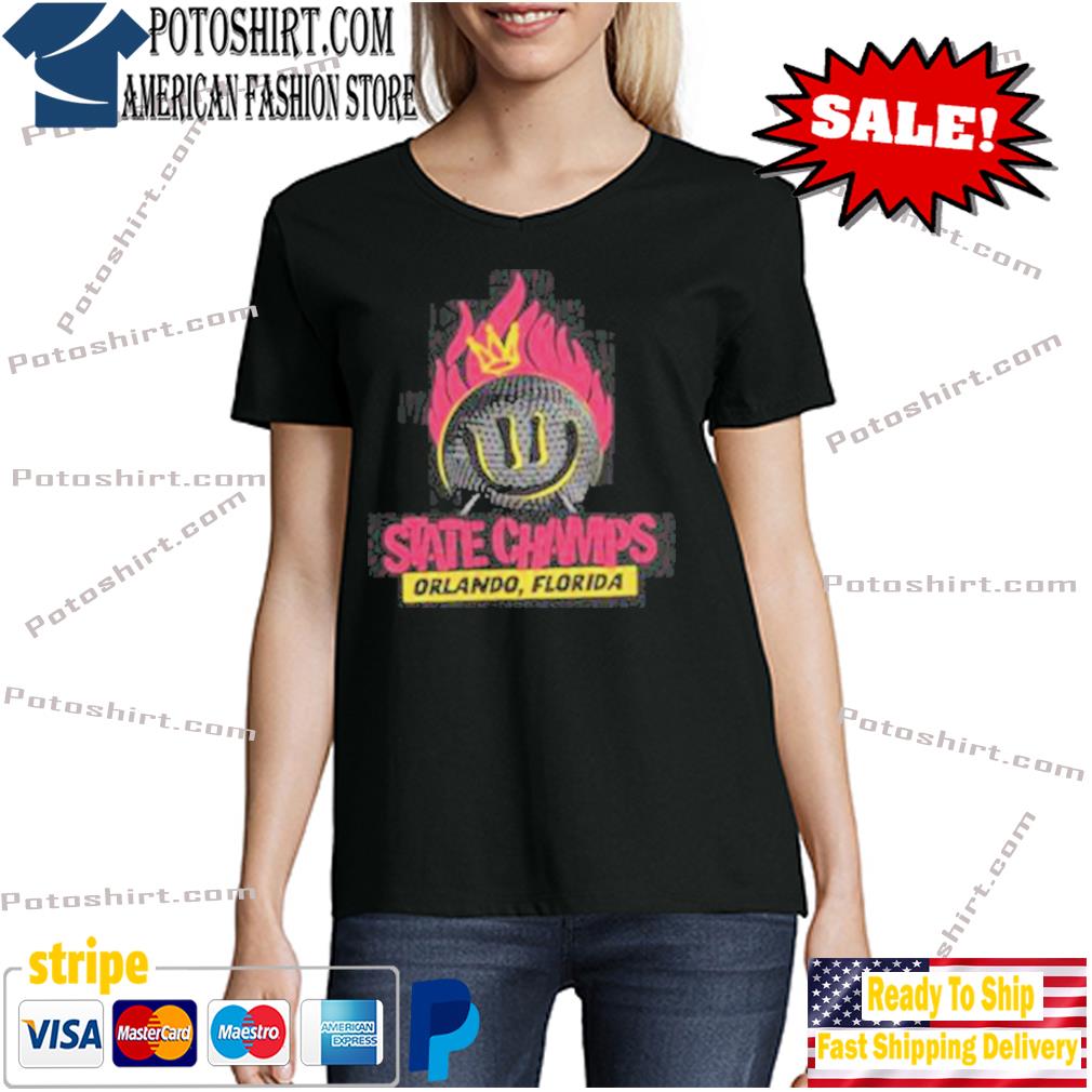 State Champs Orlando logo T-Shirt woman den