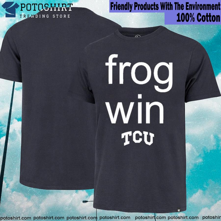 Tcu Football frog win shirt