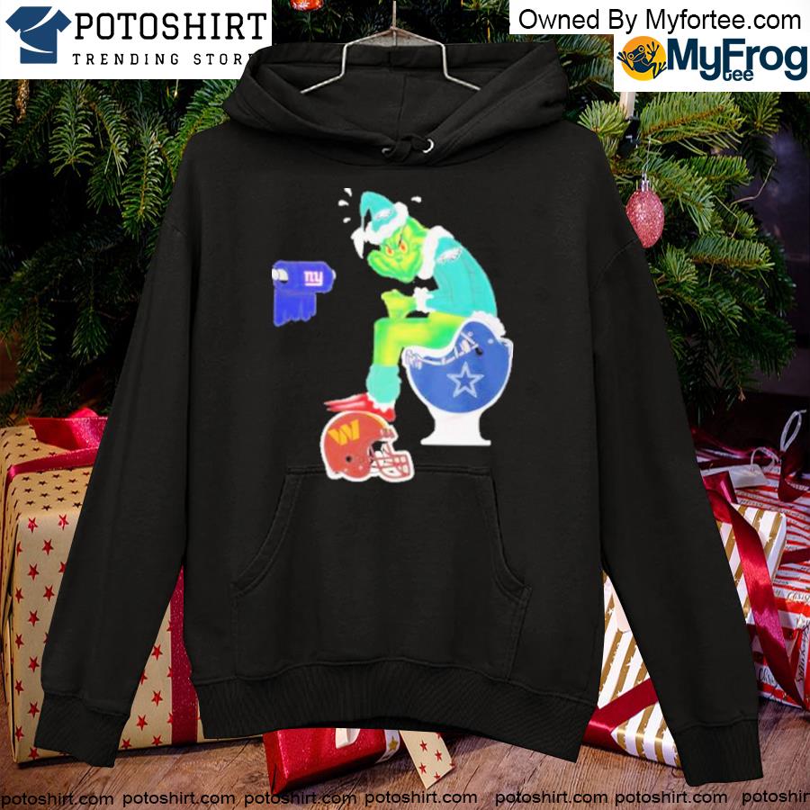 Official The Grinch Washington Commanders Dallas Cowboys Philadelphia Eagles  Shirt, hoodie, sweater, long sleeve and tank top