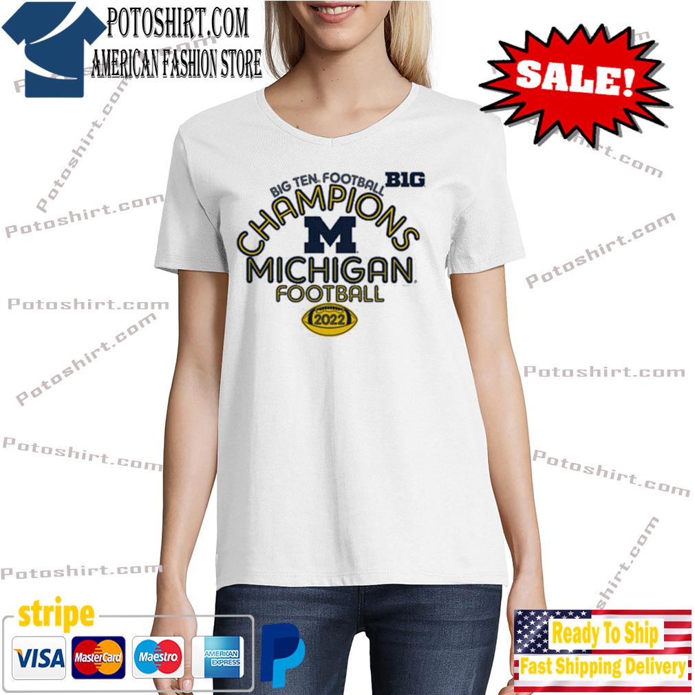 Champion university of michigan football 2022 big ten champions shirt,  hoodie, longsleeve tee, sweater