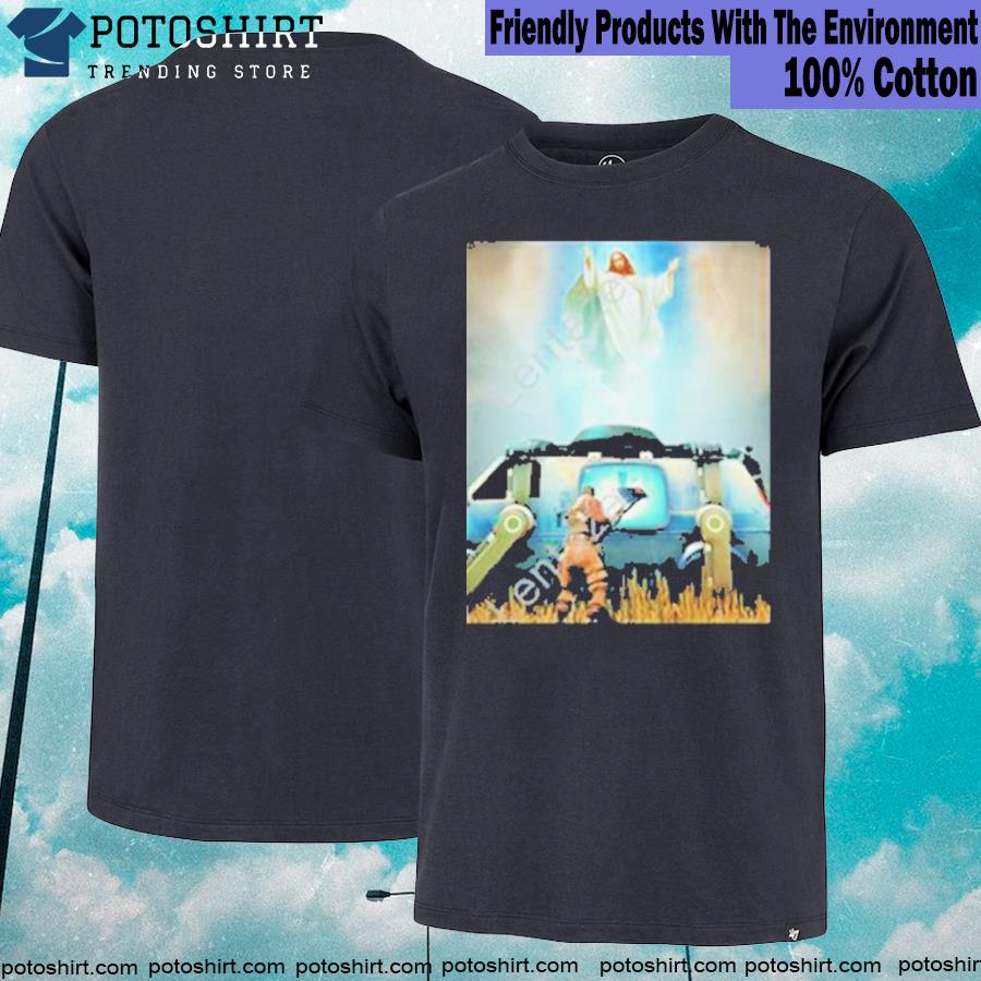 Wearable clothing Jesus resurrection x fortnite shirt