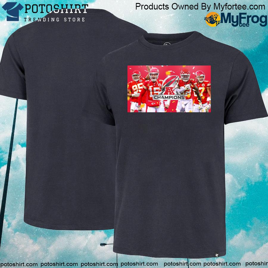 2023 the Kanssas city Chiefs AFC champions supper bowl 2023 T-shirt