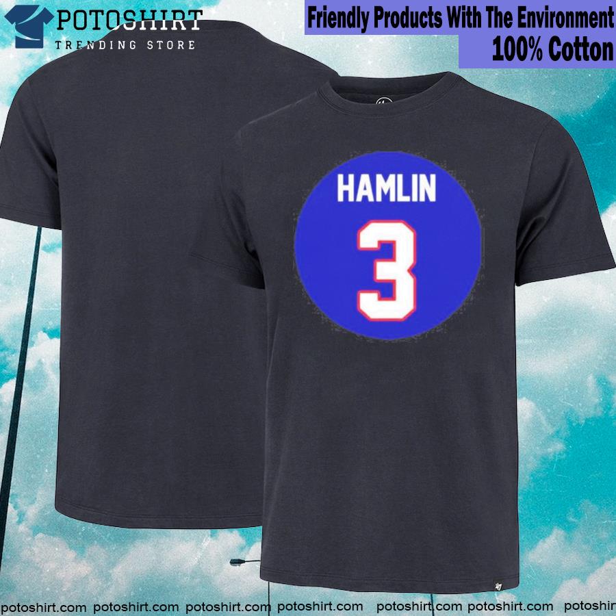3 hamlin Buffalo Bills pray for damar hamlin T-shirt