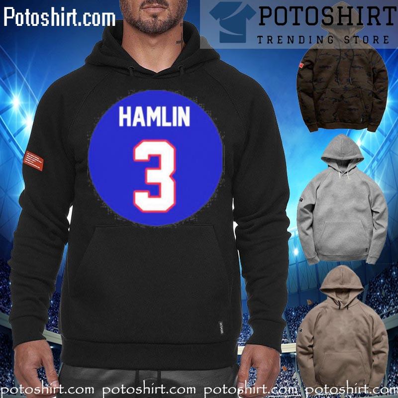 3 hamlin Buffalo Bills pray for damar hamlin T-s hoodiess