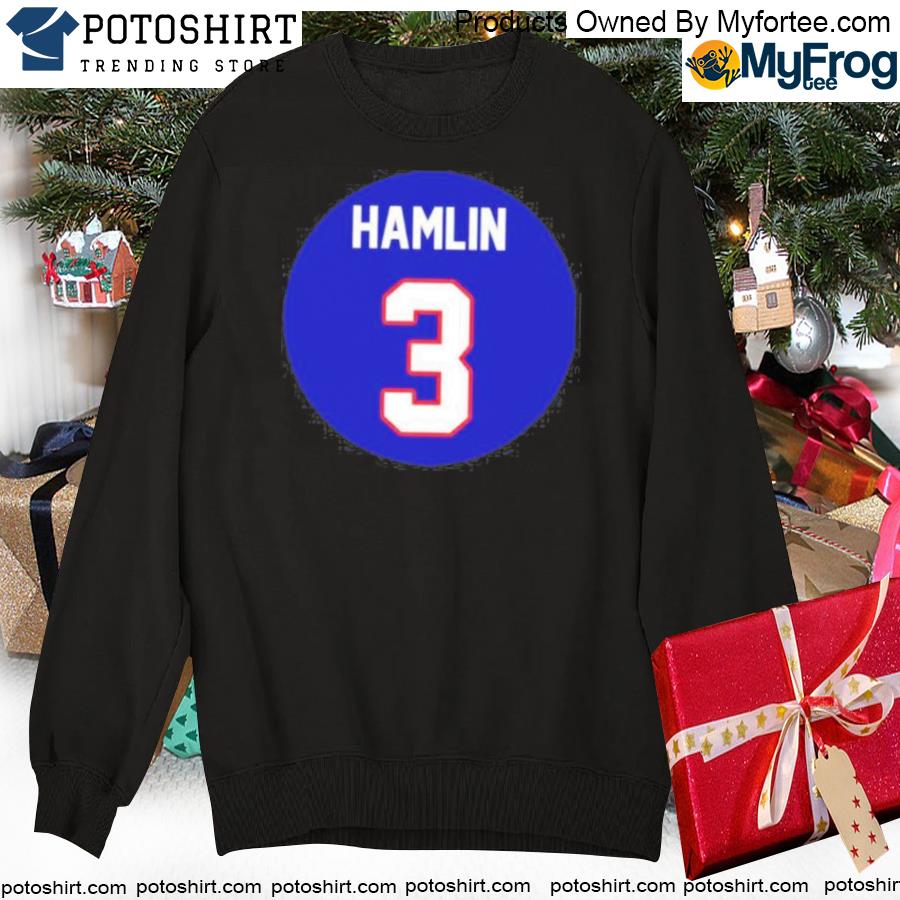 Pray For Damar Hamlin 3 Buffalo Bills T-shirt - Trends Bedding