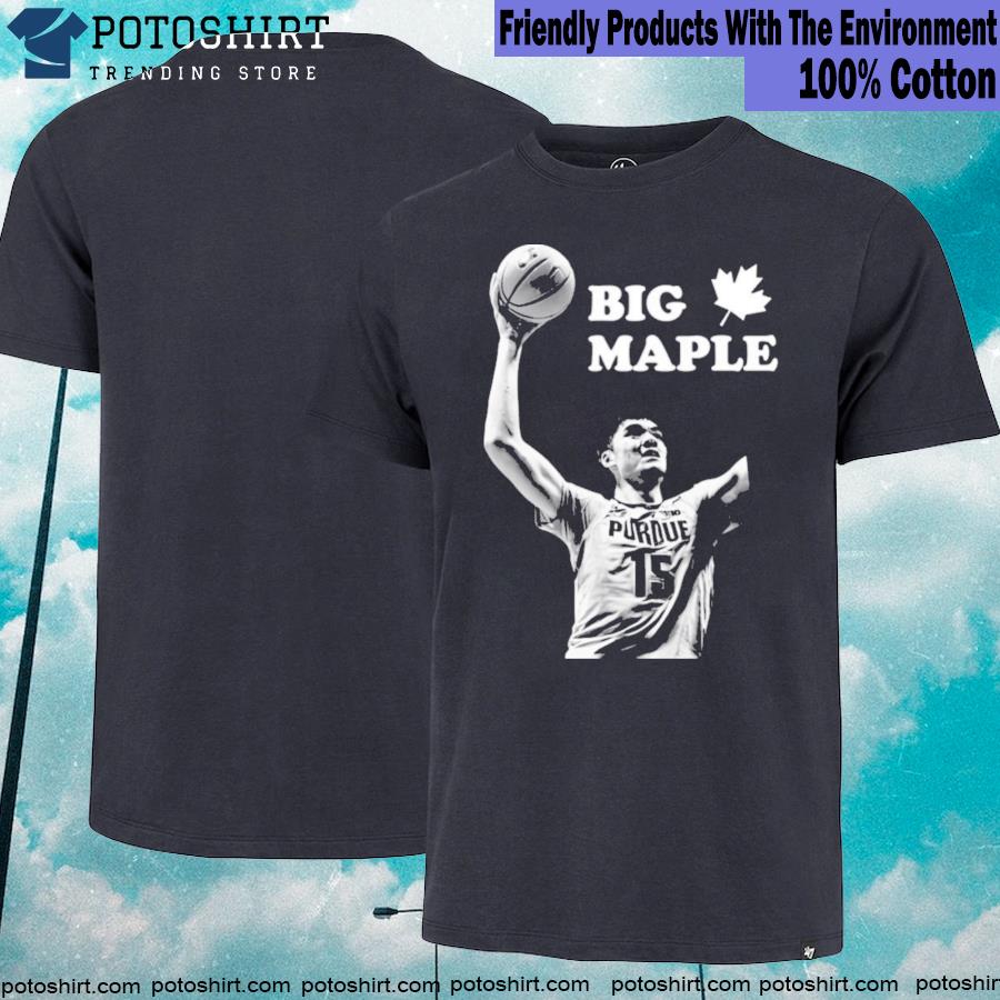 Big maple Canada zach edey purdue T-shirt