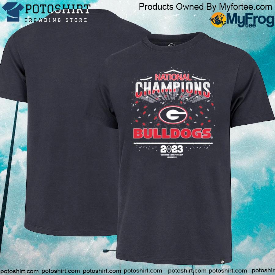 Bulldogs 2023 Champions Shirt, Georgia Bulldogs National Champions Los Angeles T-Shirt