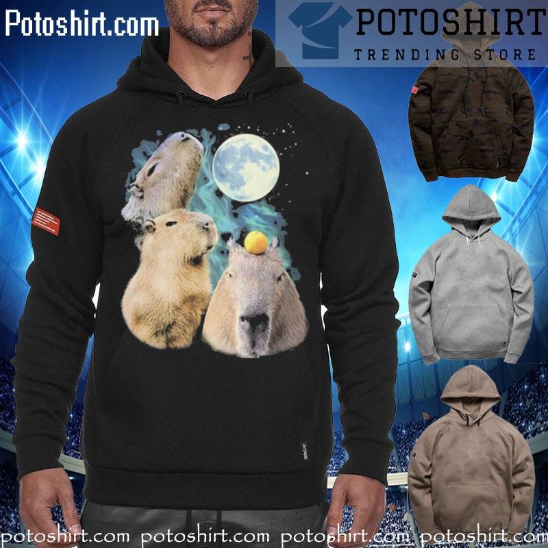 Capybara man space s hoodiess