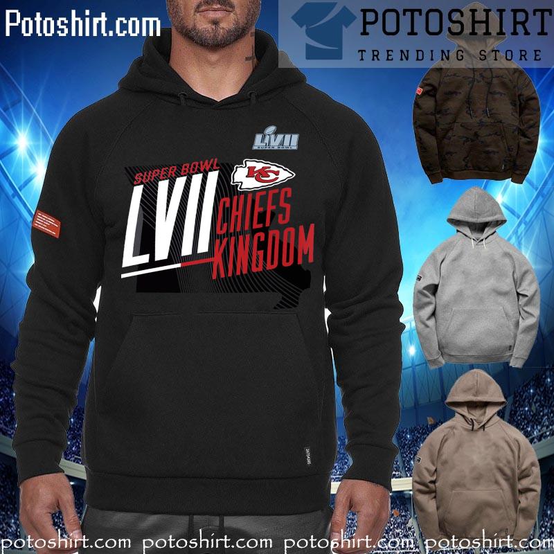 Chiefs kingdom Super Bowl LVII Local Phrase T-Shirt hoodiess