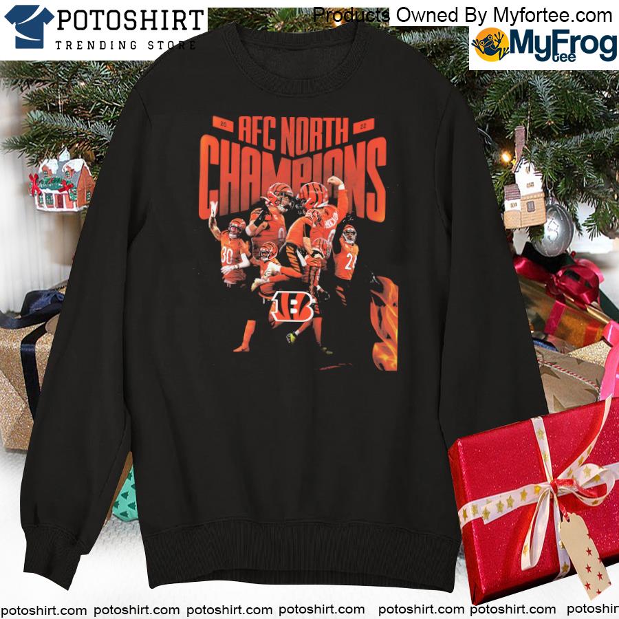 bengals afc north champions 2022 shirt, Custom prints store