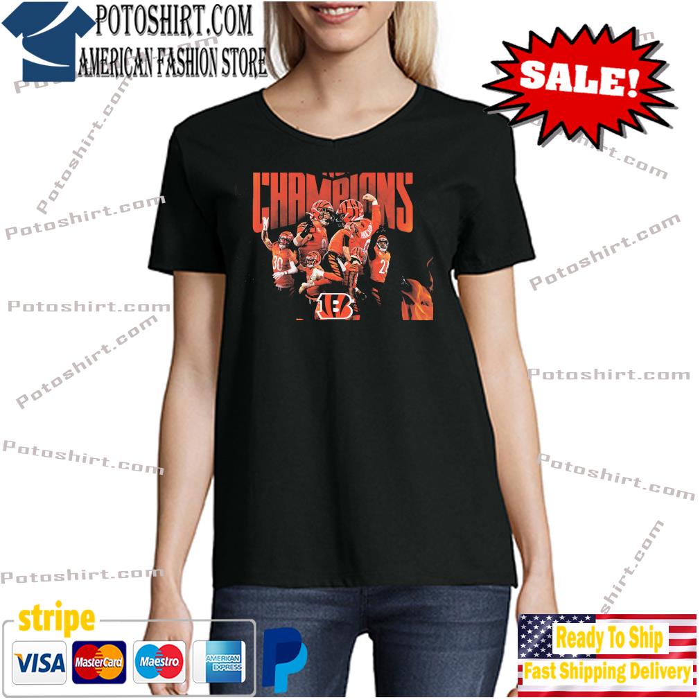 Cincinnati Bengals AFC North Division Champions Shirt - Trends Bedding