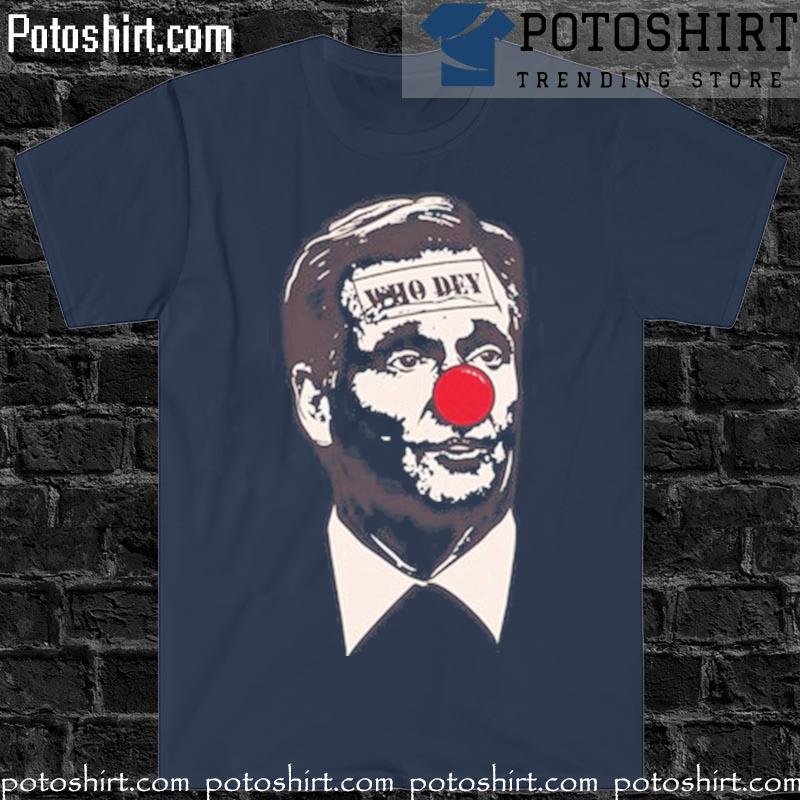 Cincinnati bengals clown who dey 2023 shirt - Freedomdesign