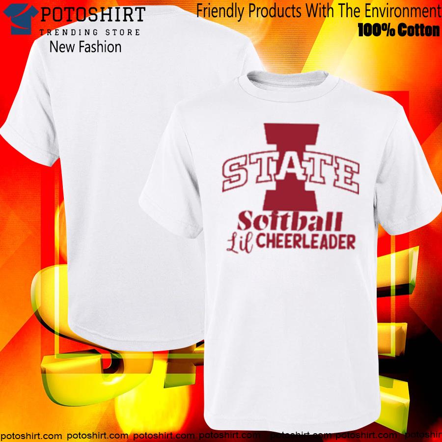 Coachpinkerton Iowa state so it ball lil cheerleader T-shirt