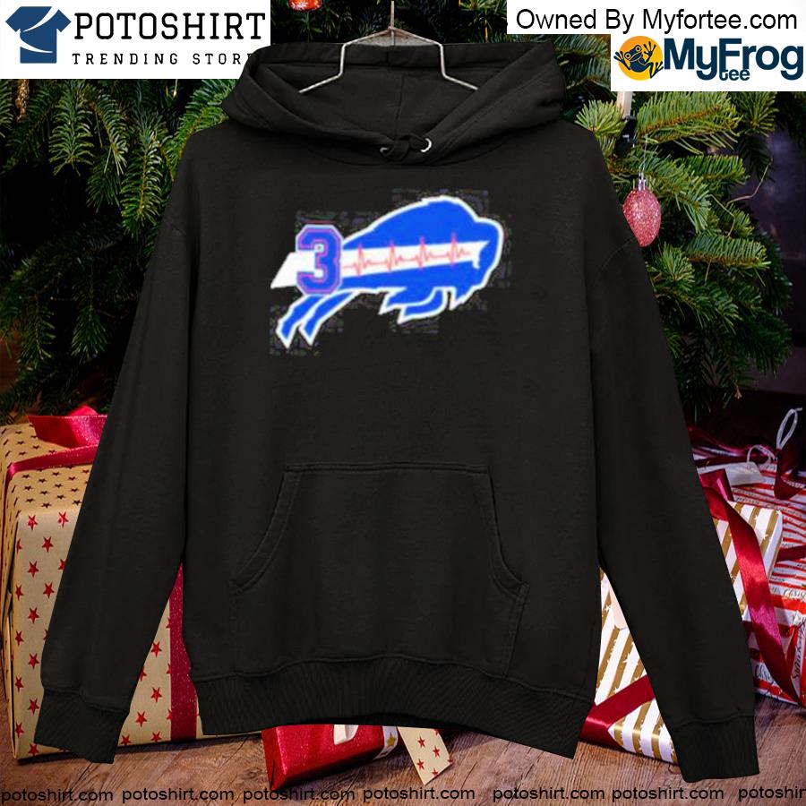 Damar hamlin Buffalo Bills logo heartbeats s hoodie