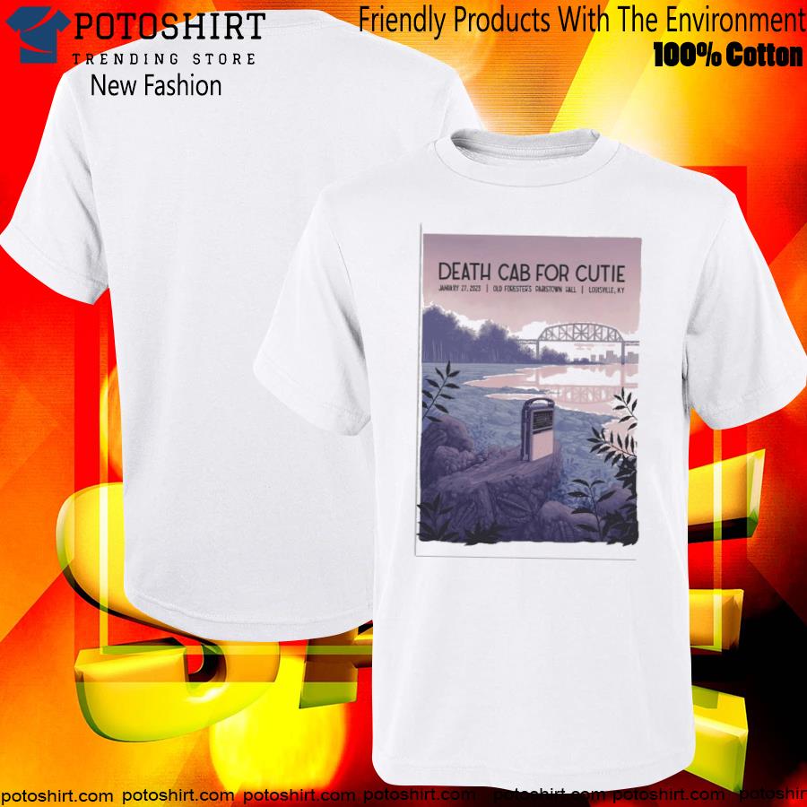 Death cab for cutie 2023 january 27th old forester's paristown hall louisville ky poster T-shirt