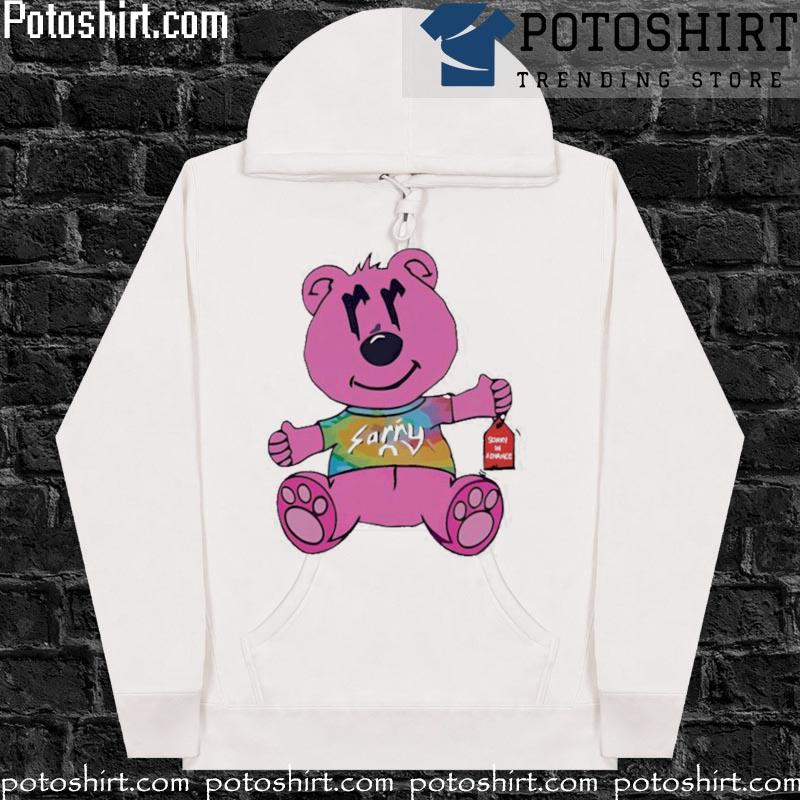Joey burrow sorry pink bear shirt and hoodie hoodiess
