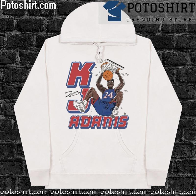 Kansas jayhawks kj adams signature s hoodiess