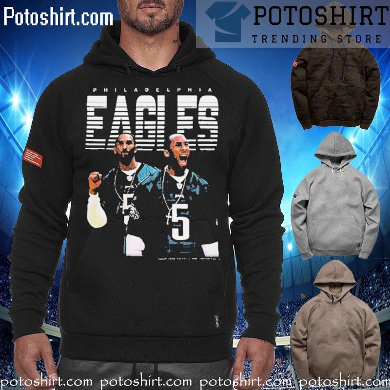 Kobe Bryant 24 Philadelphia Eagles with background shirt, hoodie