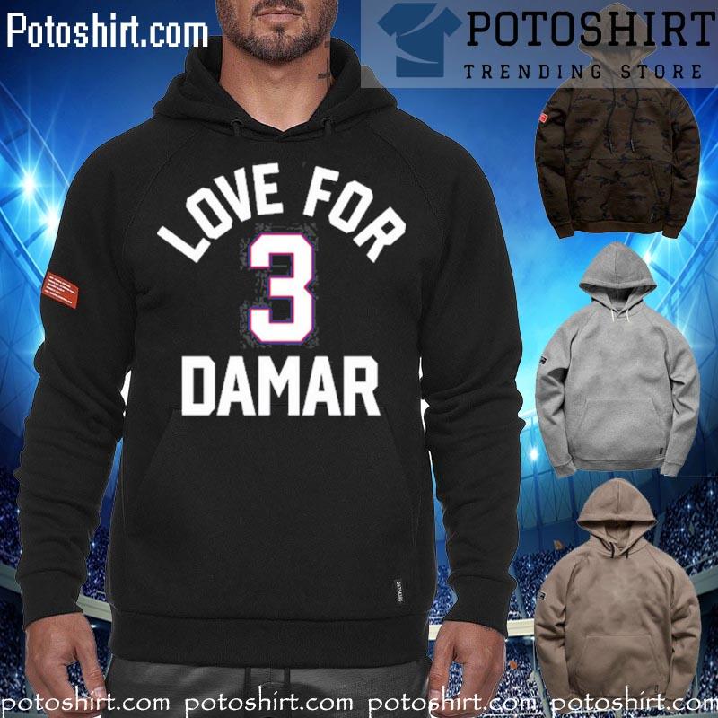 Love For 3 Damar Shirt, Raiders & Chiefs Love For Damar T-Shirt