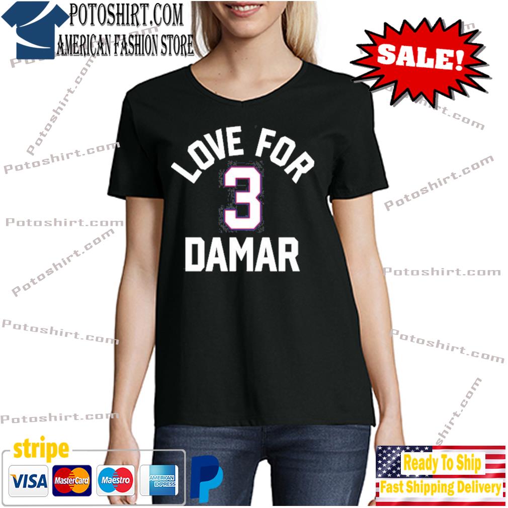 Love For 3 Damar Shirt, Raiders & Chiefs Love For Damar T-Shirt, Custom  prints store