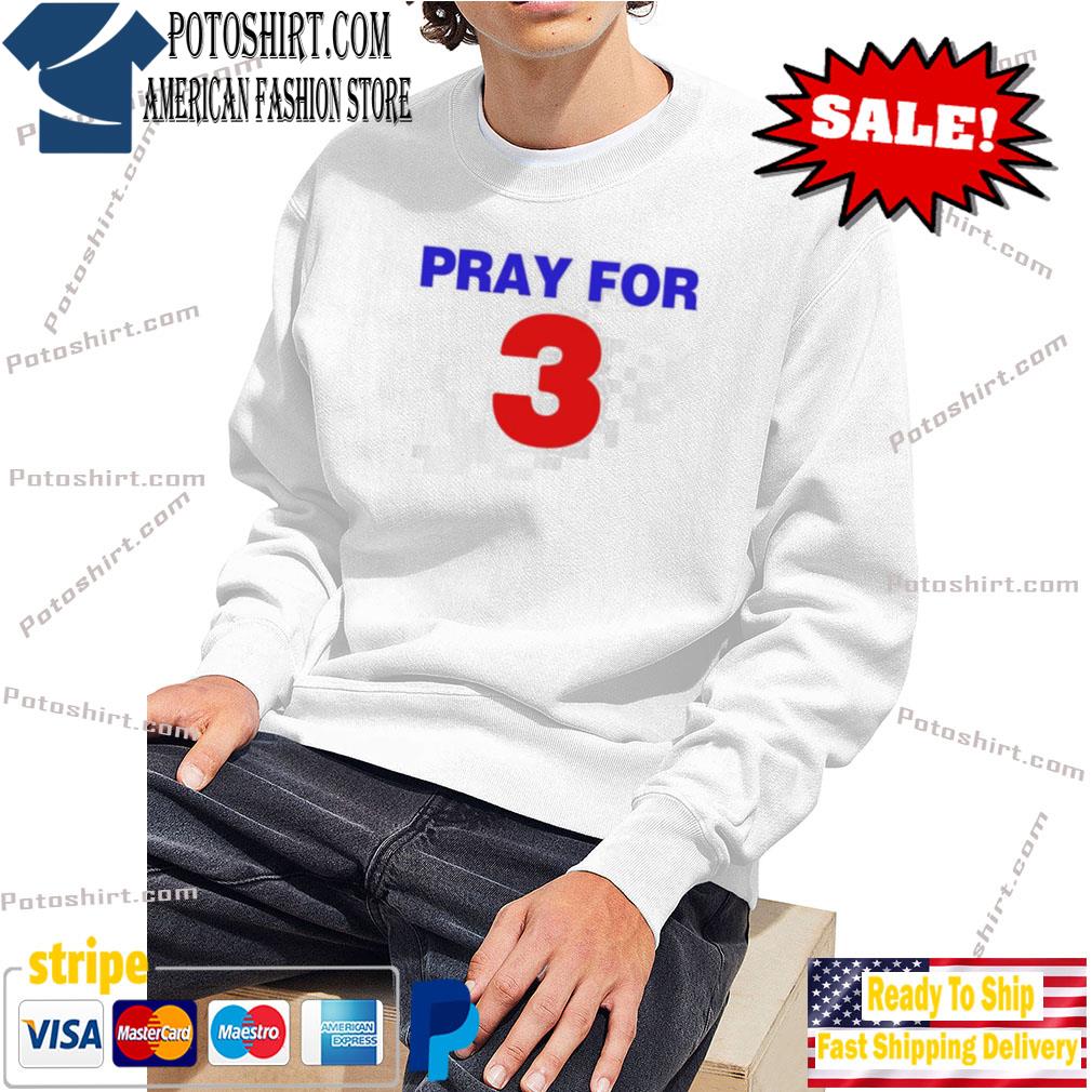 Love For 3 Pray Damar Hamlin Shirt ⋆ Vuccie