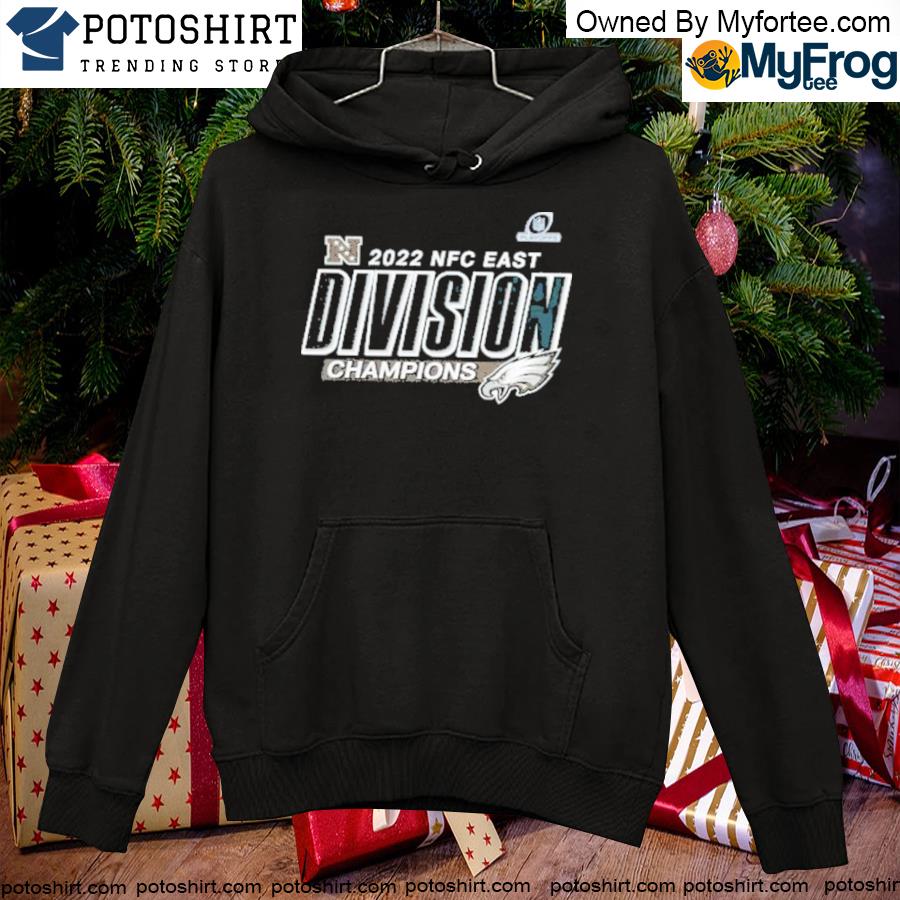 NFL philadelphia eagles fanatics branded 2022 NFC east Division champions divide conquer T-s hoodie