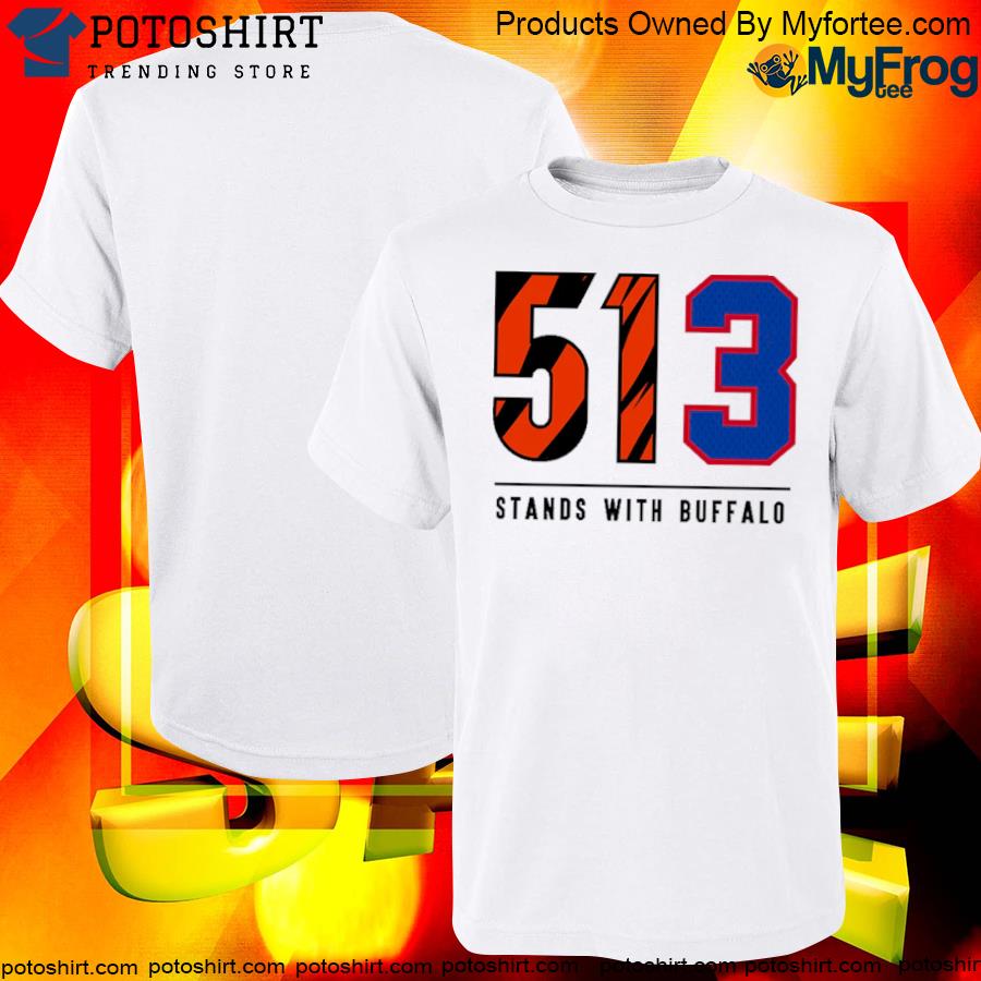 Official 513 stands with buffalo T-shirt