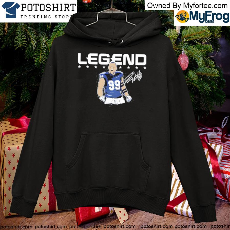 Official 99 jj watt legend signatures T-s hoodie