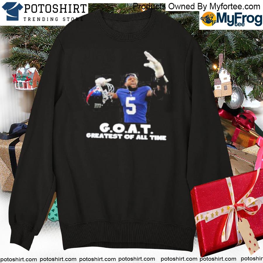 Kayvon Thibodeaux Greatest Of All Time Goat Philadelphia Football Shirt,  hoodie, sweater, long sleeve and tank top