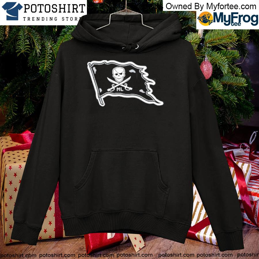 Official mississippI state mike leach pirate helmet T-s hoodie