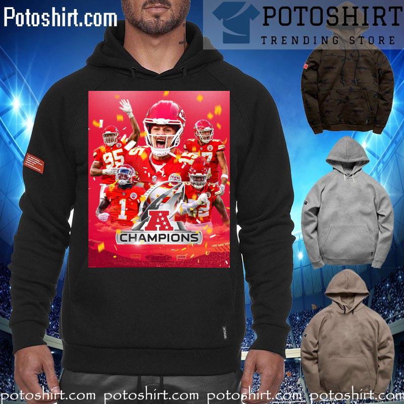 One championship down one more to go Kansas city Chiefs 2023 super bowl T-s hoodiess