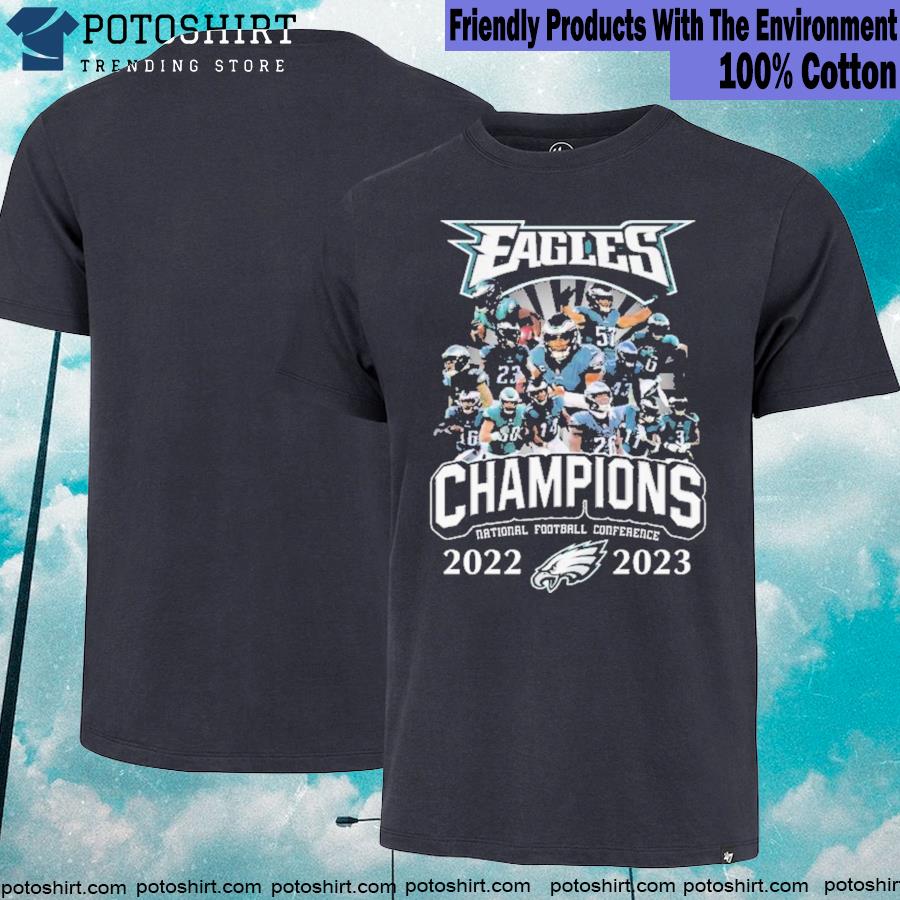 Philadelphia eagles champions national Football conference 2022 2023 T-shirt
