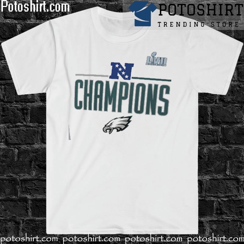 Top Nike Philadelphia Eagles 2023 NFC Champions Shirt, hoodie